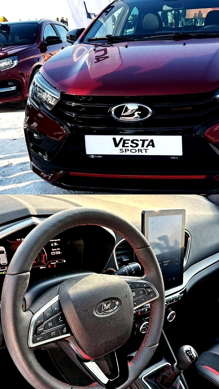 АвтоВАЗ представил спортивную версию Lada Vesta Sport с новым двигателем и ценой от 2,6 млн рублей