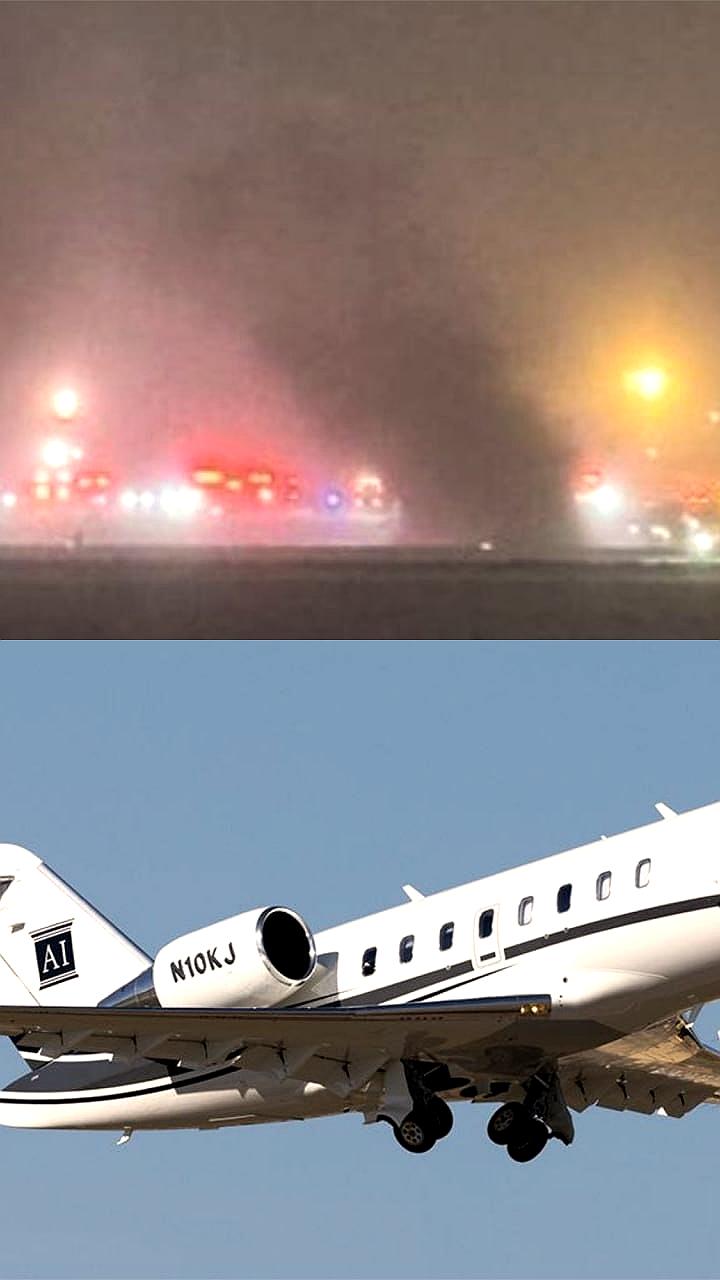 Частный самолет разбился при взлете в аэропорту Бангора в условиях снежной бури