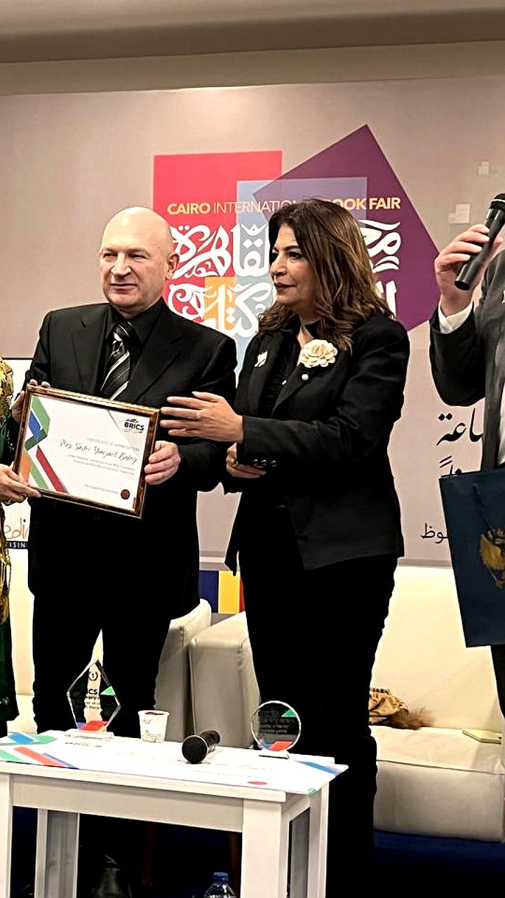 Сальва Бакр стала первой лауреаткой Литературной премии БРИКС в Каире