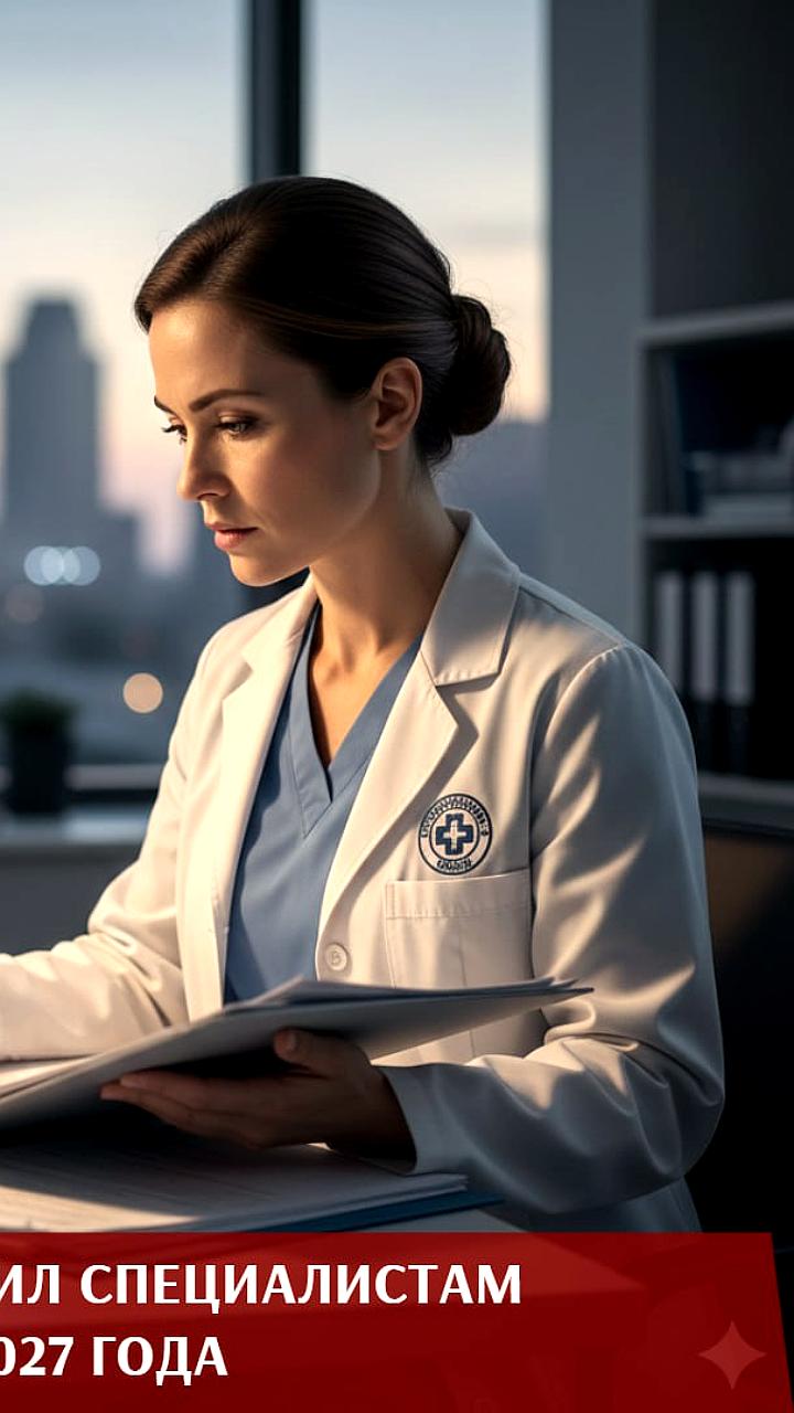 Минздрав разрешил медикам работать без аккредитации до 2027 года