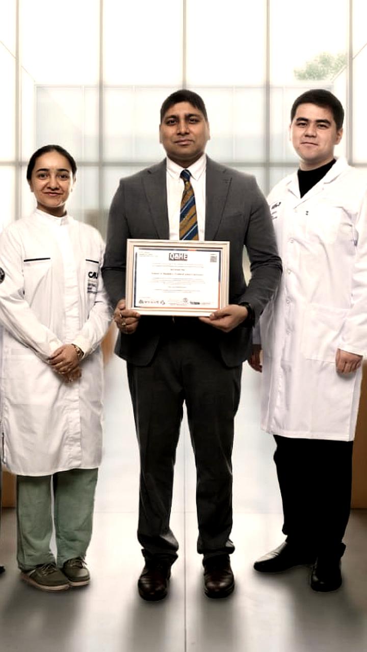 Школа стоматологии Central Asian University получила международную аккредитацию