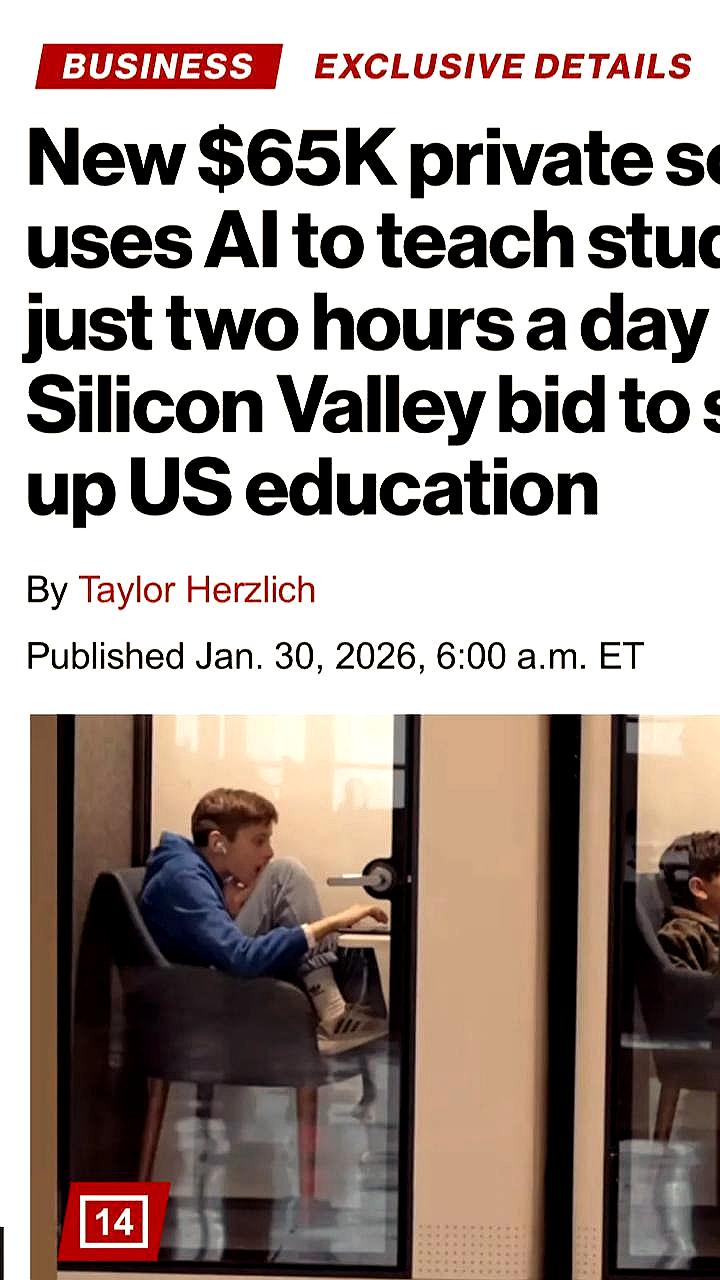 Новая частная школа в США использует ИИ для обучения без учителей