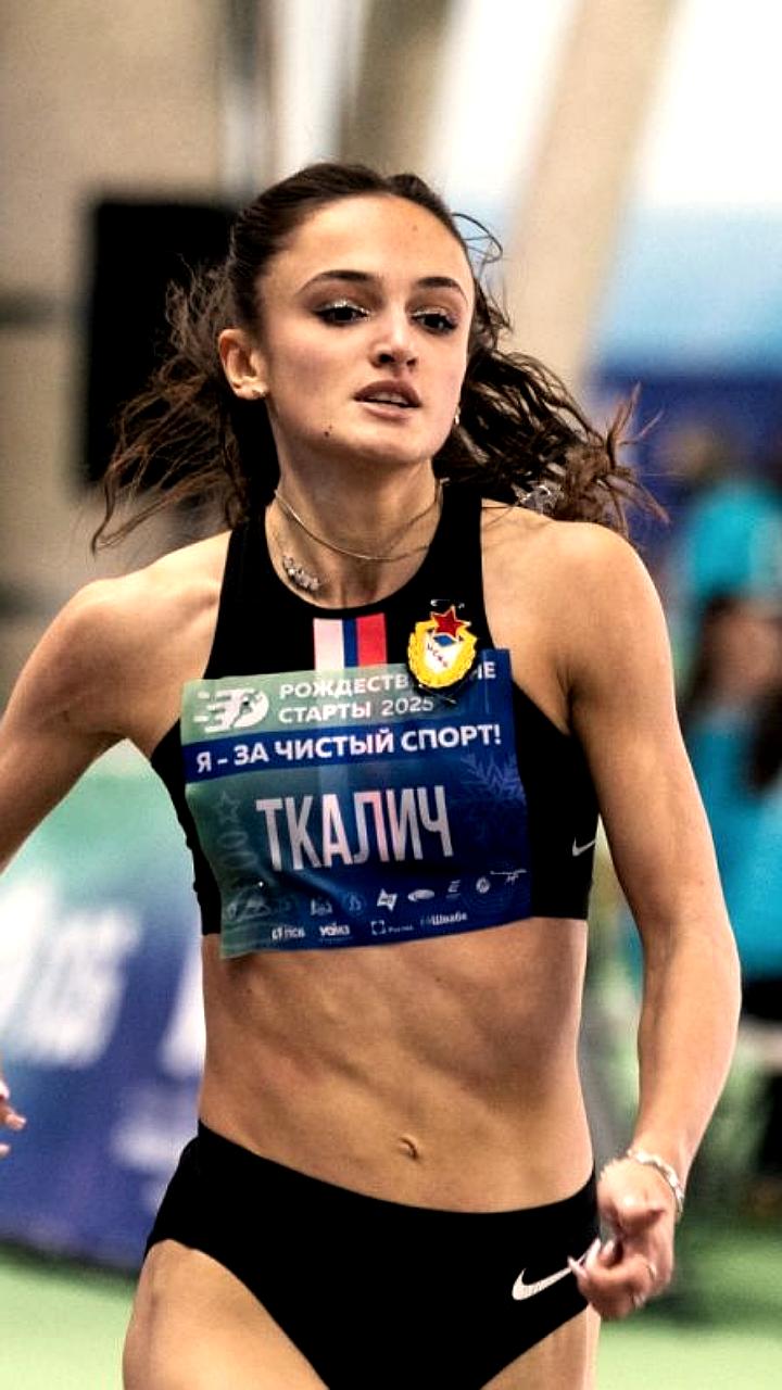 Полина Ткалич одерживает победу на Кубке Сталинграда по легкой атлетике