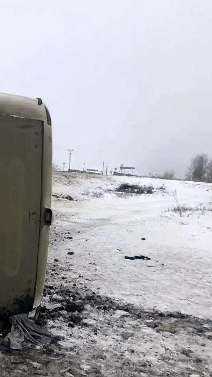 ДТП с автобусом в Ипатовском округе: переворот и пострадавшие