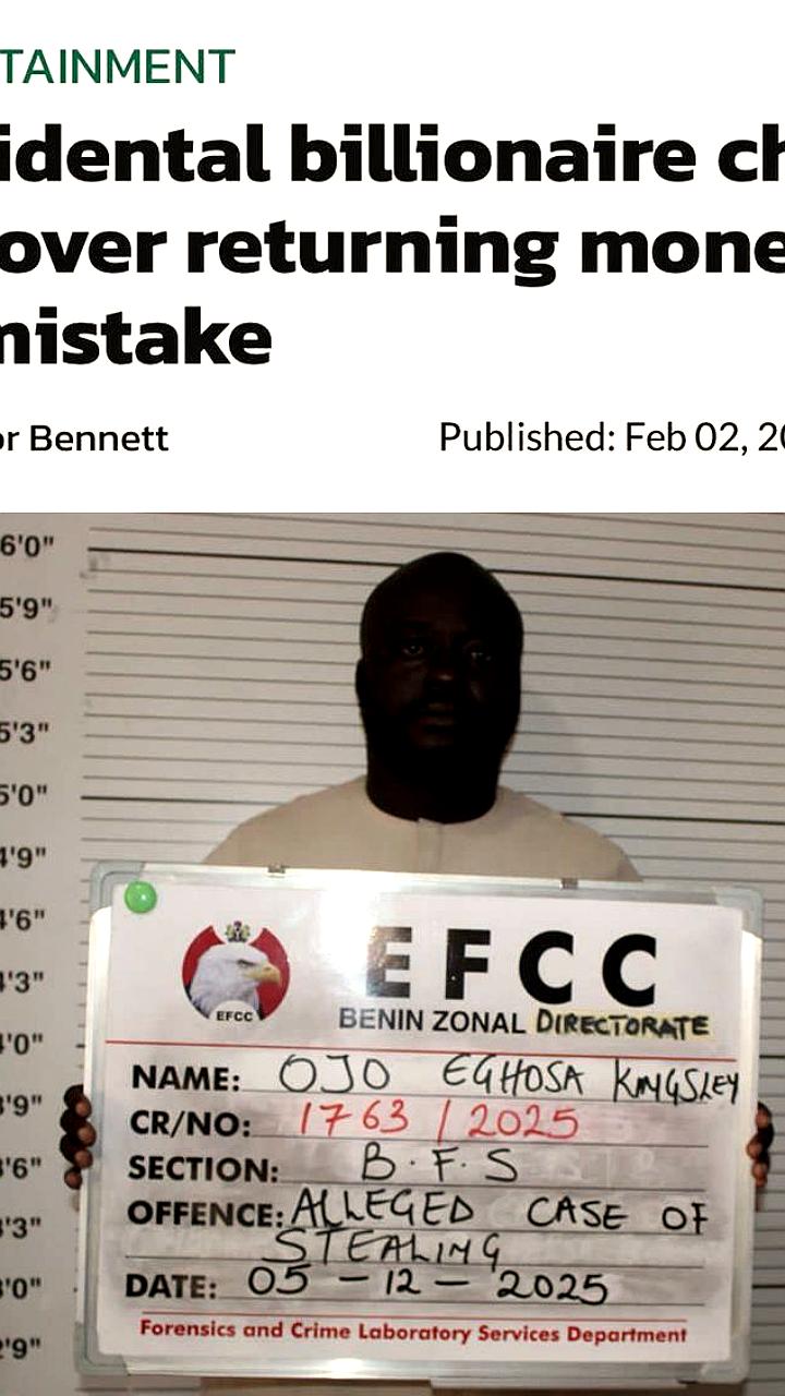 Нигериец провел год в тюрьме после получения миллиона из-за банковской ошибки