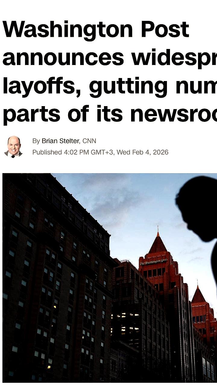 Washington Post объявила о массовых сокращениях сотрудников
