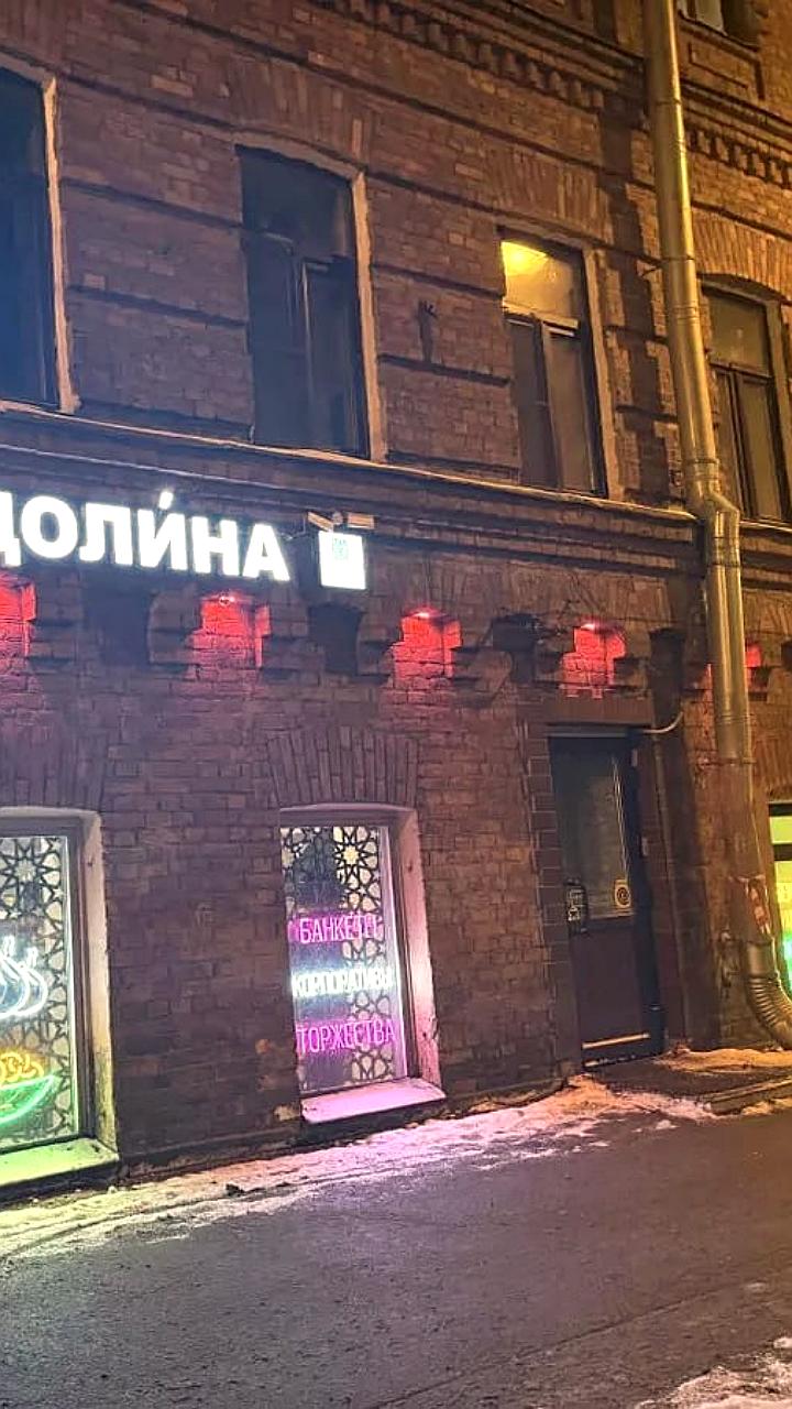 Кафе Долина в Петербурге изменило вывеску для устранения путаницы с певицей Ларисой Долиной