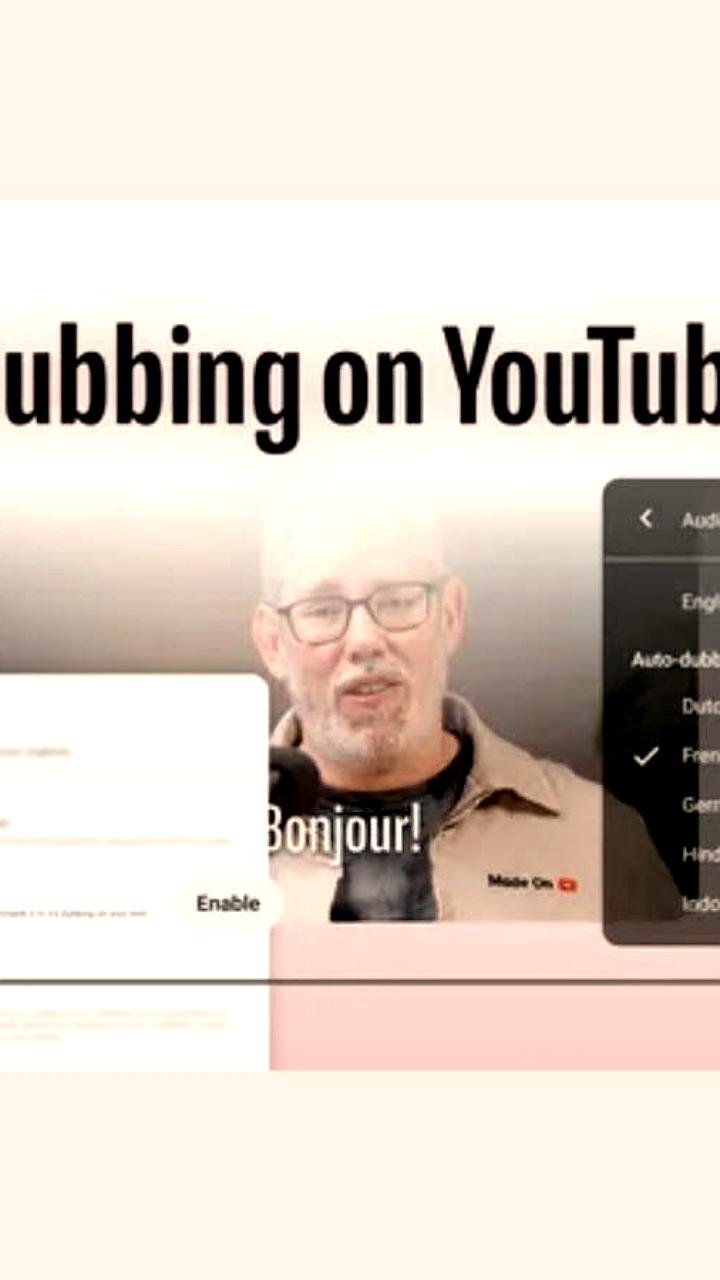 YouTube расширяет ИИ дубляж, добавляя поддержку русского языка