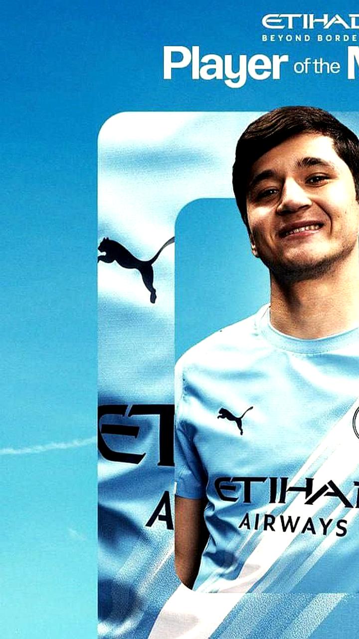 Абдукодир Хусанов признан лучшим игроком месяца в Манчестер Сити