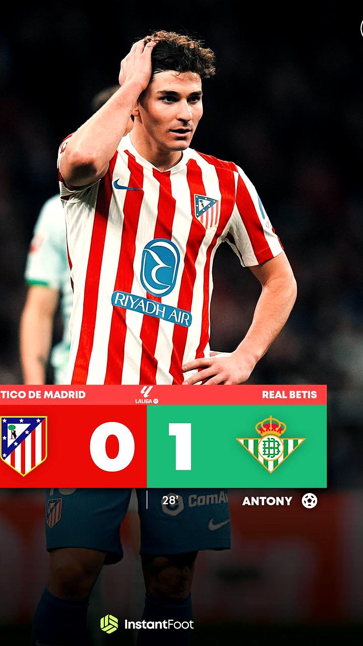 Антони приносит Бетису первую выездную победу над Атлетико с 2011 года