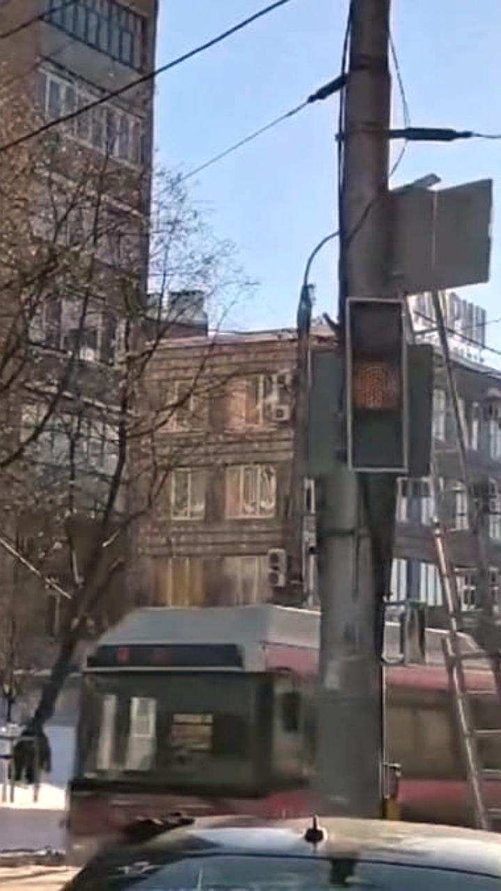 В Калуге запустят новые светофоры на сквере Мира