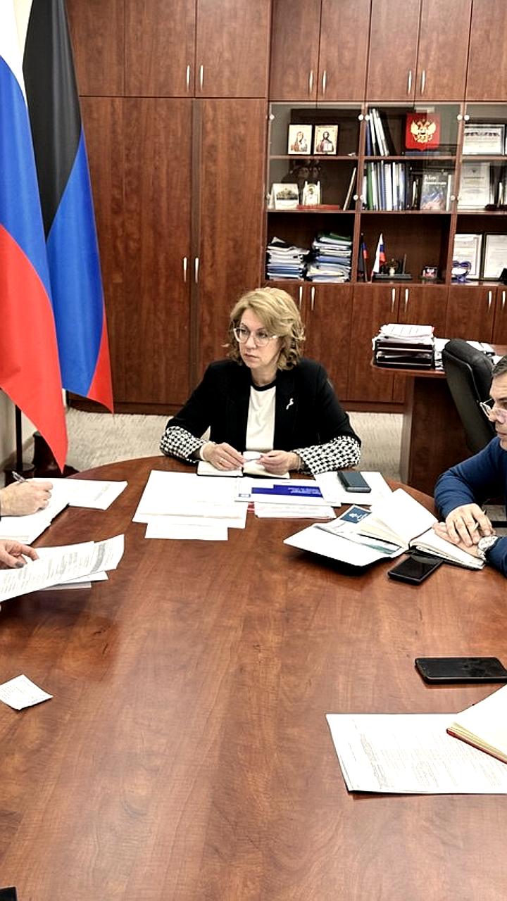 Обсуждение мер социальной поддержки участников СВО в Луганской Народной Республике