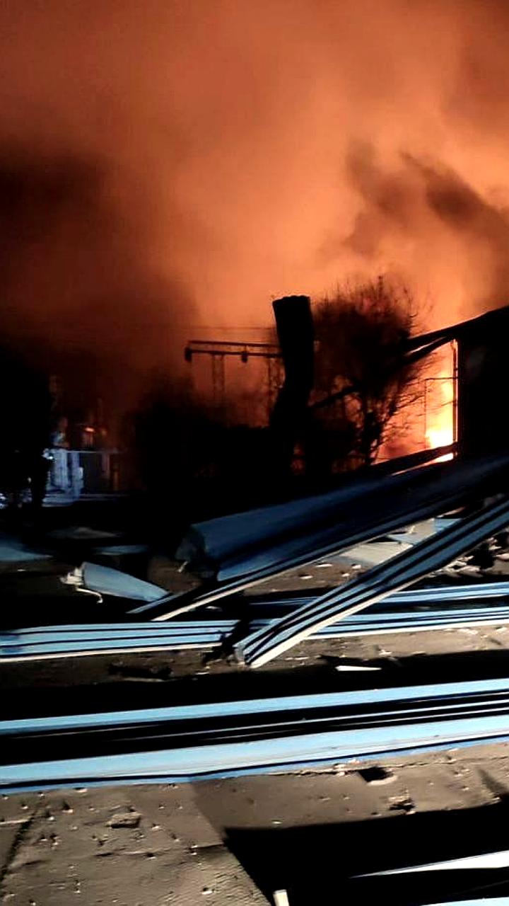 Пожар на энергетическом объекте в Одесской области оставил три населенных пункта без света