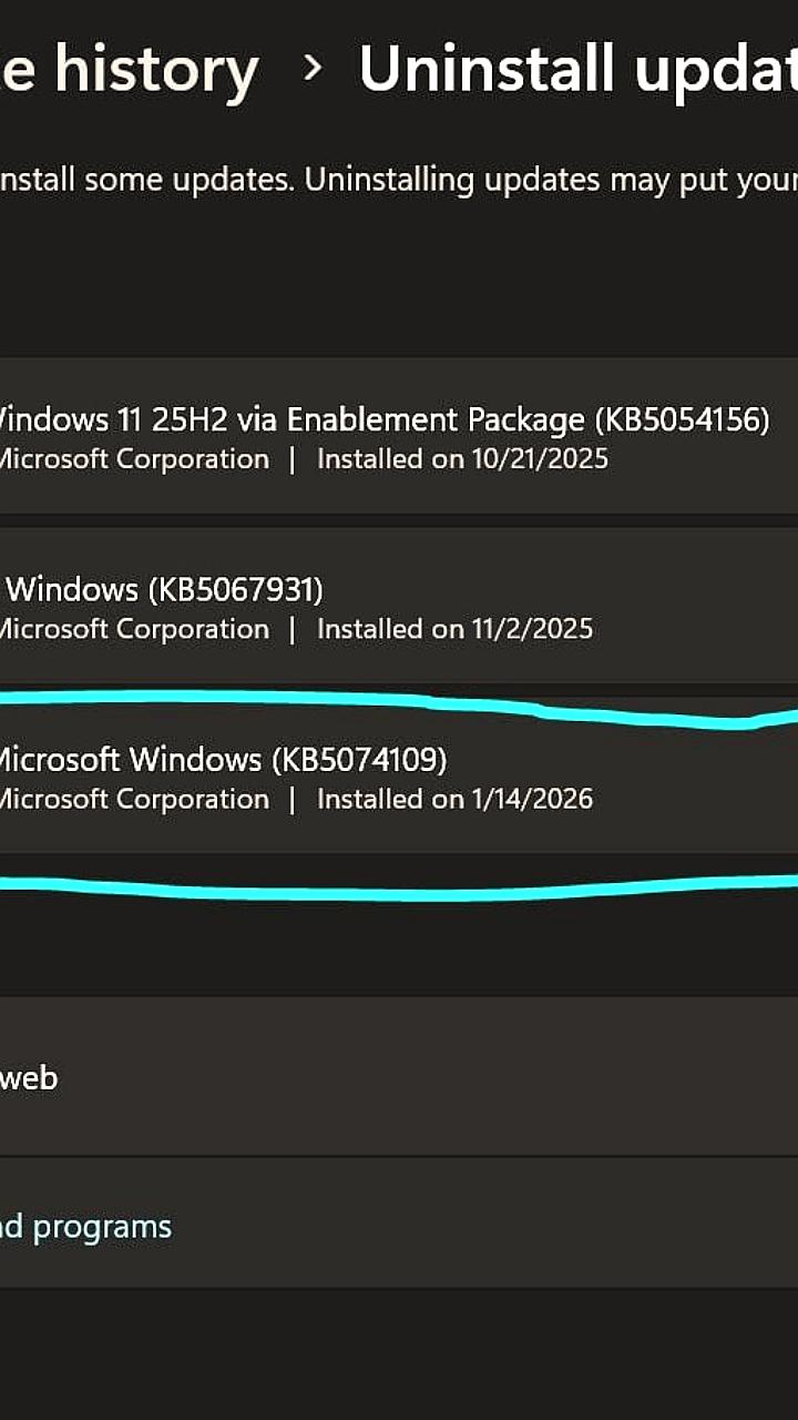 Проблемы с обновлением Windows KB5074109: снижение FPS и микрофризы у геймеров