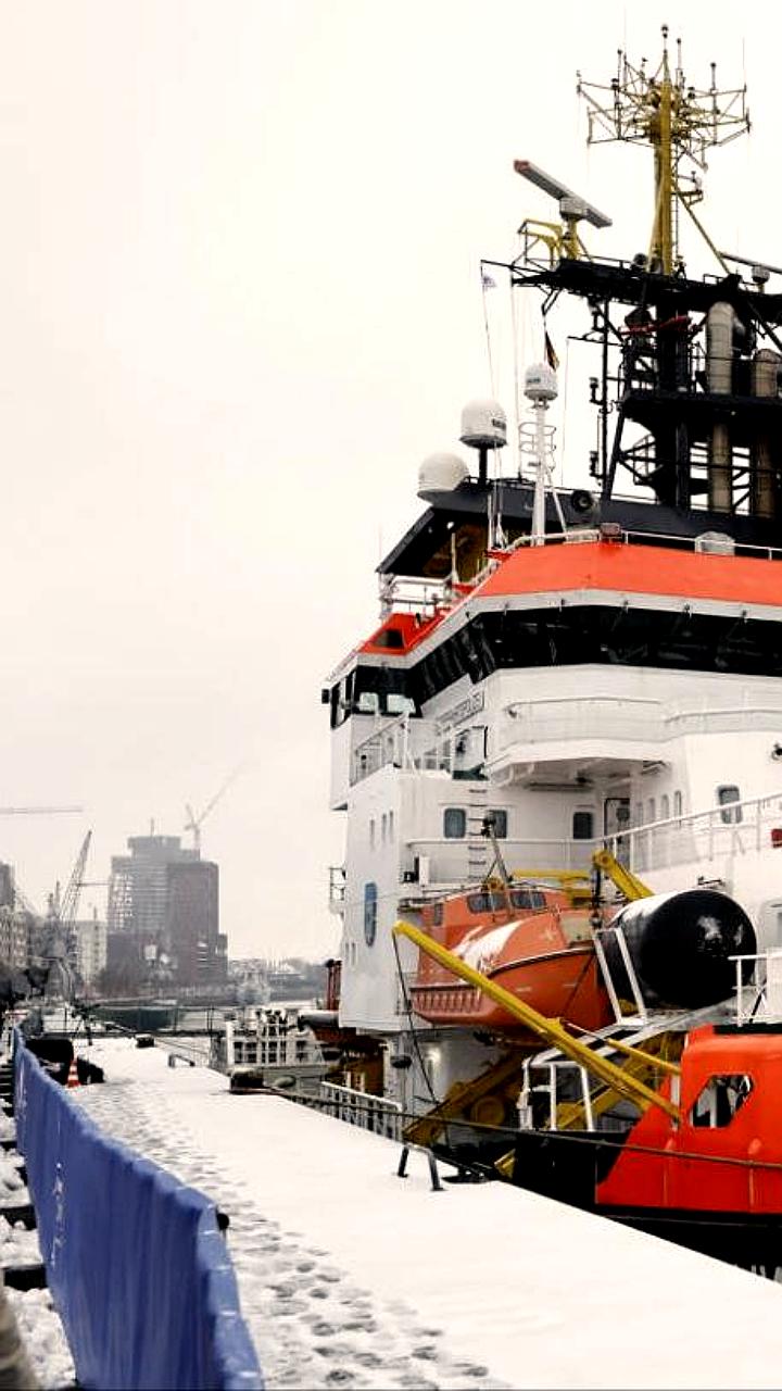 Ледовые условия нарушают работу СПГ терминала Mukran в Германии