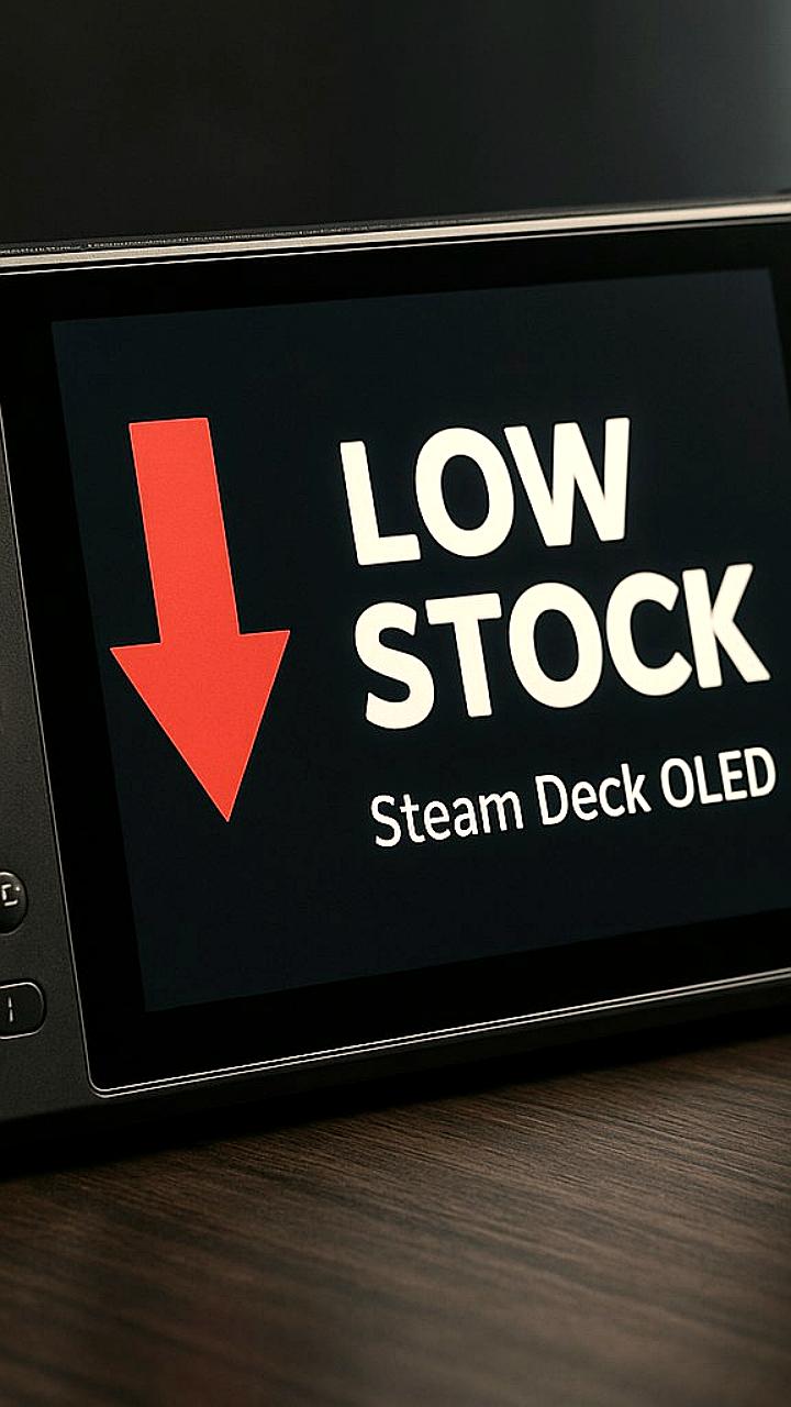 Valve подтверждает временные проблемы с поставками Steam Deck OLED из-за дефицита памяти