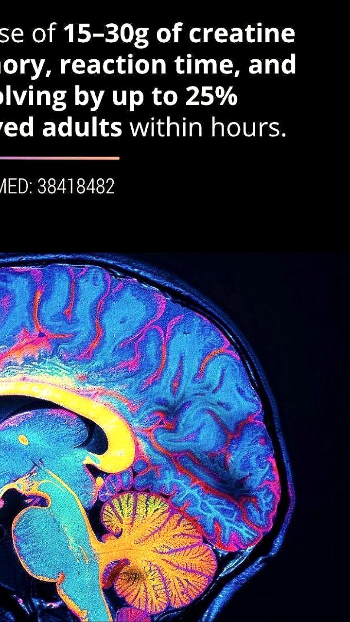 Исследование подтверждает, что креатин улучшает когнитивные функции после бессонной ночи