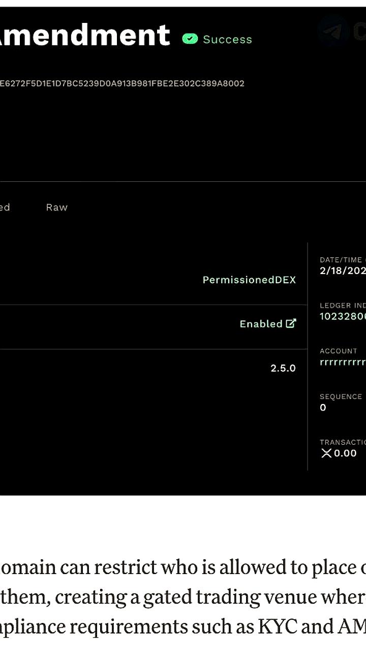 Запуск закрытой децентрализованной биржи на платформе XRP Ledger