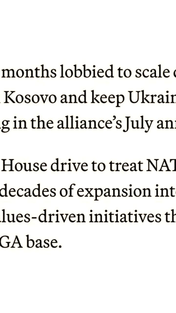 США выступают против участия Украины в саммите НАТО в Анкаре
