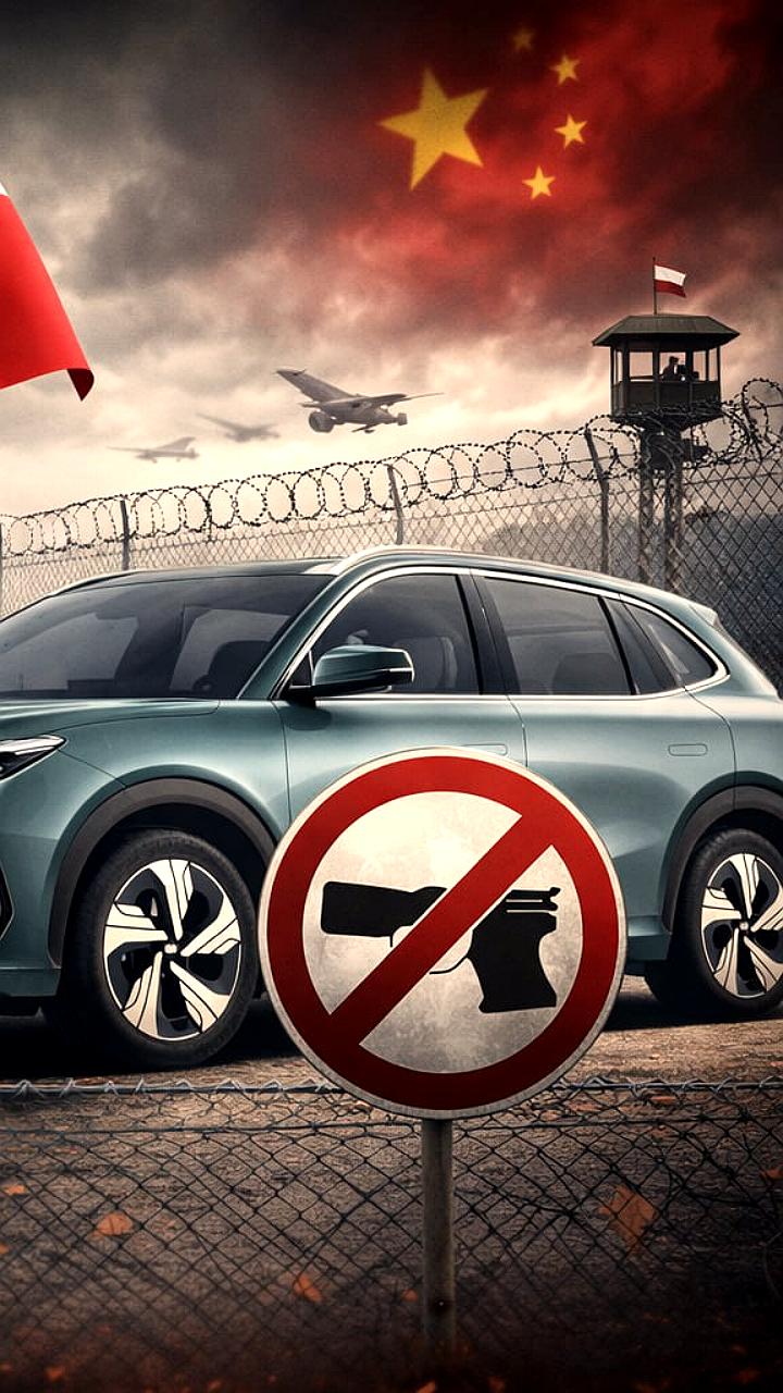 Польша вводит запрет на китайские автомобили на военных объектах из-за угрозы безопасности