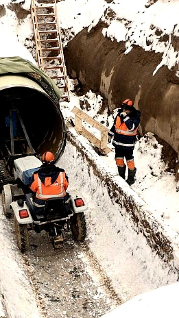 Реконструкция Загородного коллектора в Новосибирске продолжается с использованием новых технологий