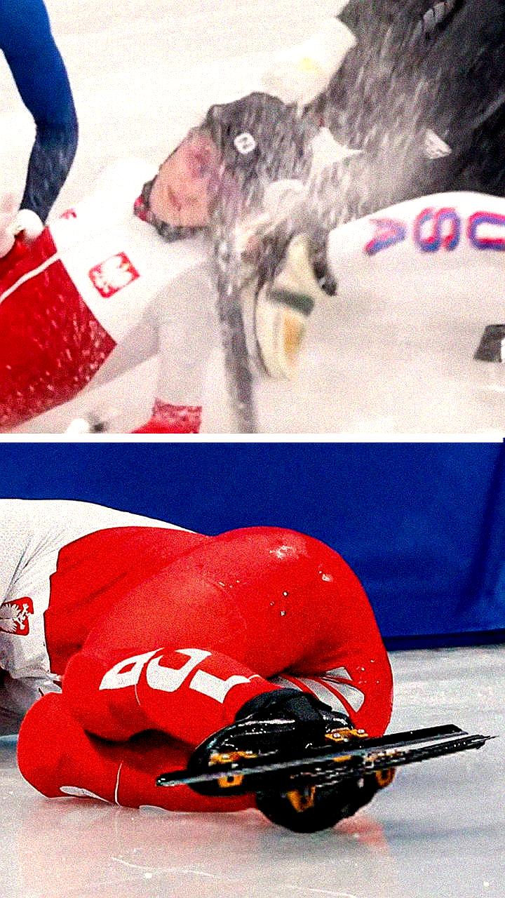 Инцидент на Олимпиаде: польская шорт трекистка Камила Селье получила травму во время забега