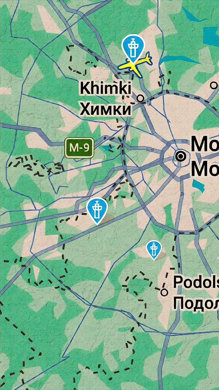 В Москве сбиты восемь беспилотников, аэропорты временно закрыты