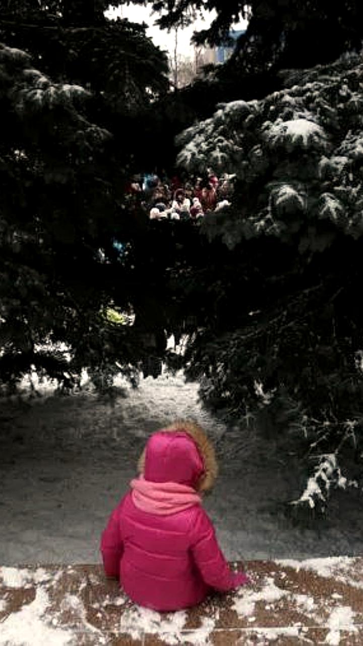 Спасение девочки из-под льда в Оренбурге