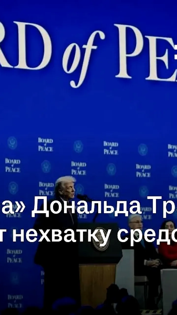 Совет мира Трампа сталкивается с финансовыми трудностями: лишь ОАЭ и Марокко выполнили обещания