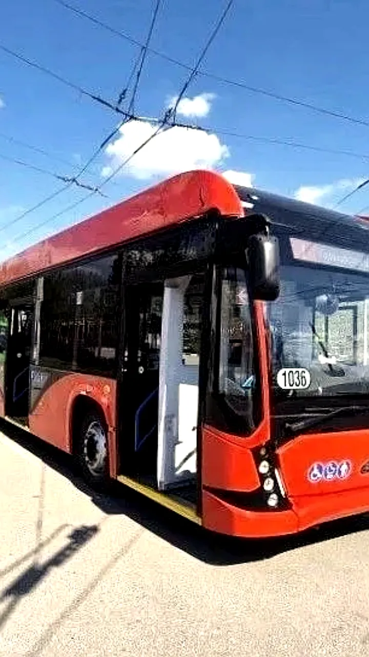 В Казани стартует тестирование троллейбуса Авангард с автономным ходом