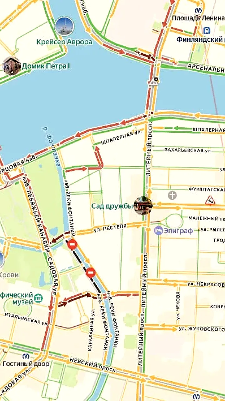 Центр Петербурга закрыт на репетицию парада Победы