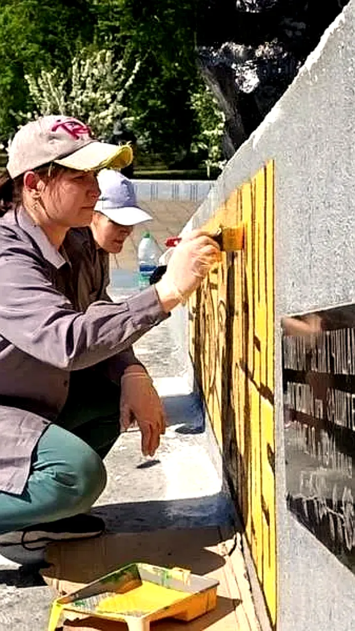 Благоустройство мемориалов в Сахалинской области и Гомеле к 81-й годовщине Победы
