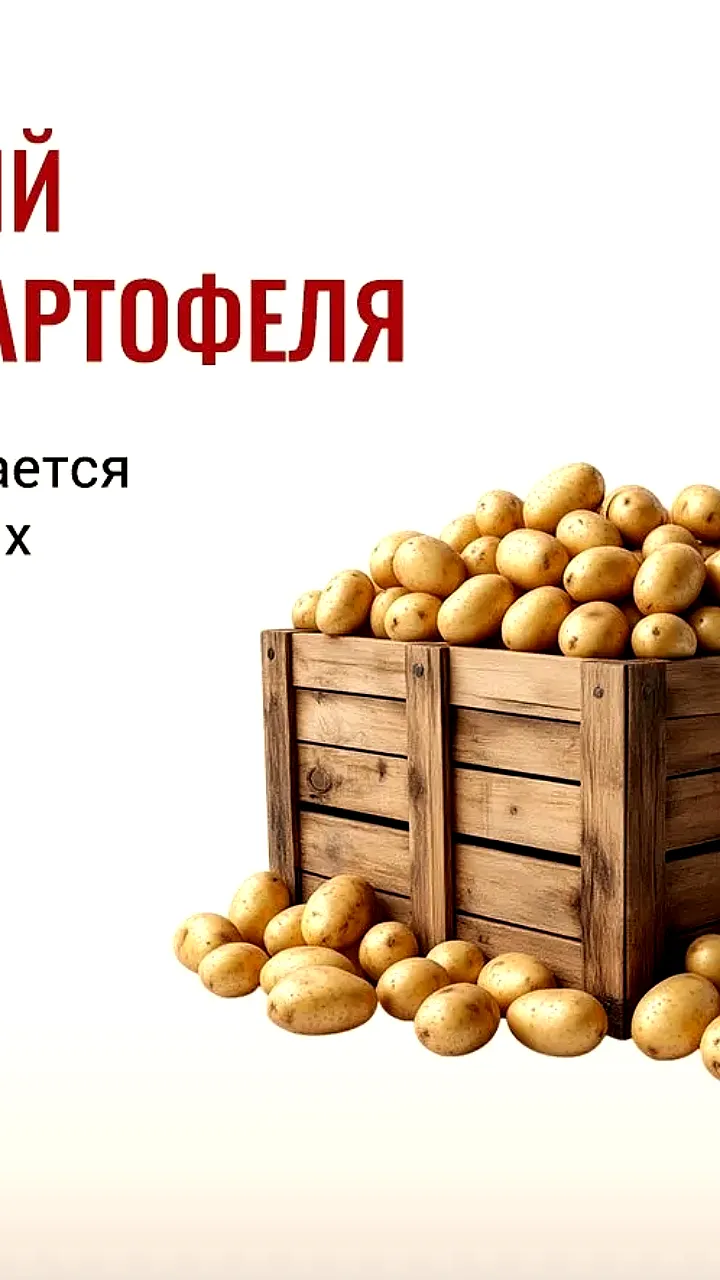 Россия сокращает импорт картофеля на 20% в 2026 году на фоне высокого урожая