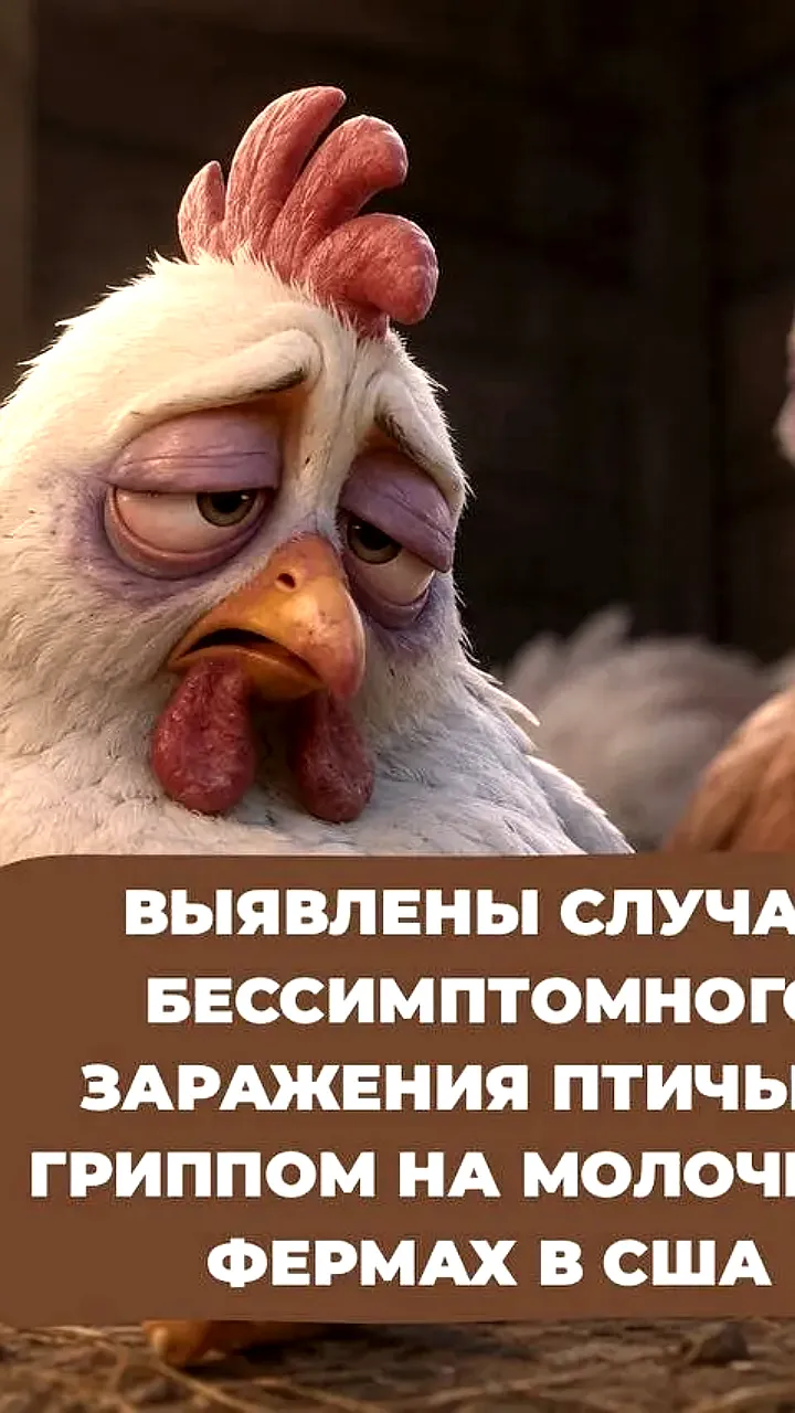 Распространение птичьего гриппа H5N1 среди коров в США: новые риски и меры мониторинга