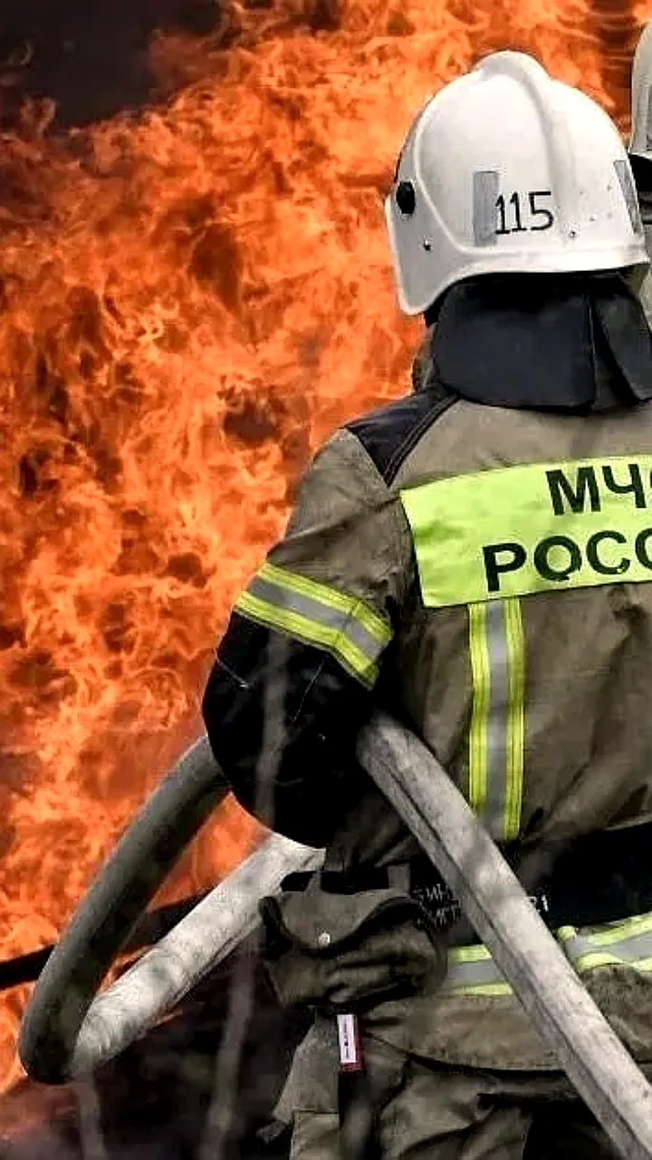 Пожар на предприятии в Волне: пострадавший и работа МЧС