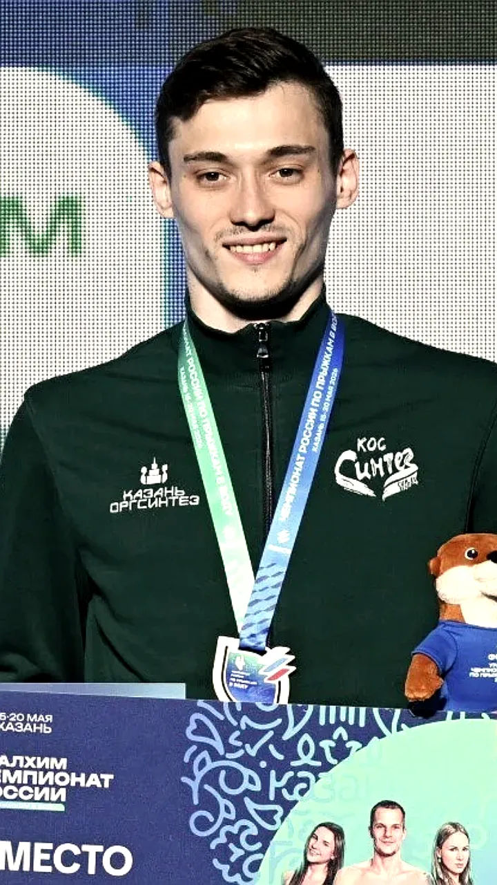 Геннадий Фокин завоевал золото на чемпионате России по прыжкам в воду в Казани